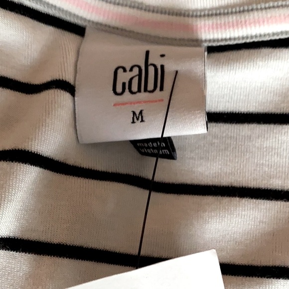 Cabi ATC BBQ Tank, striped sleeveless tank top, style 5937 - Picture 7 of 8